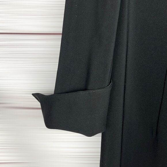 NWT Vintage Anne Klein Dress Black Shift Long Sleeve - Picture 7 of 15